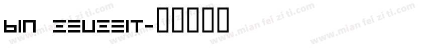 bin zeuzeit字体转换